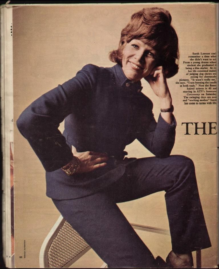 Sarah Lawson TV Times 2 / June 21st 27th 1969 Photo by buster1_05